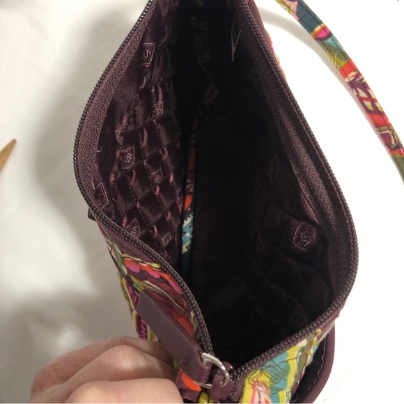 Vera Bradley Little Crossbody, Heirloom Paisley - Picture 5 of 5